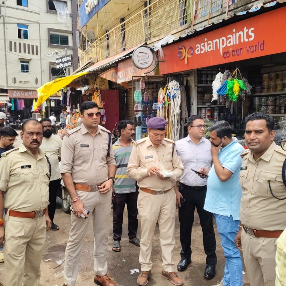 गणेश चतुर्थी पर अशोकनगर में ट्रैफिक डायवर्जन:विदिशा तिराहा-गांधी पार्क का रूट बदला, भारी वाहनों की एंट्री रहेगी बंद
