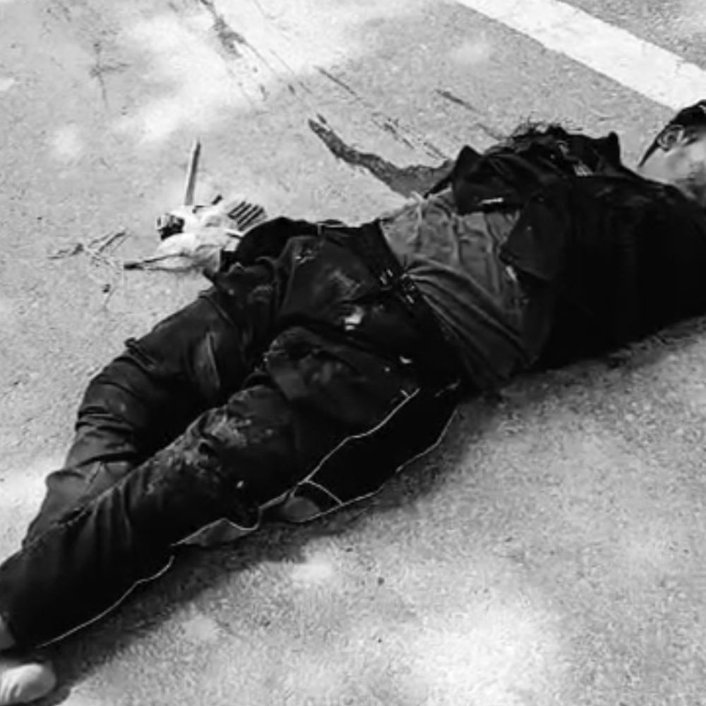 संभल में थार ने बाइक सवार को रौंदा, मौत:आगरा-मुरादाबाद हाईवे पर हादसा, पुलिस ने थार और ड्राइवर को पकड़ा