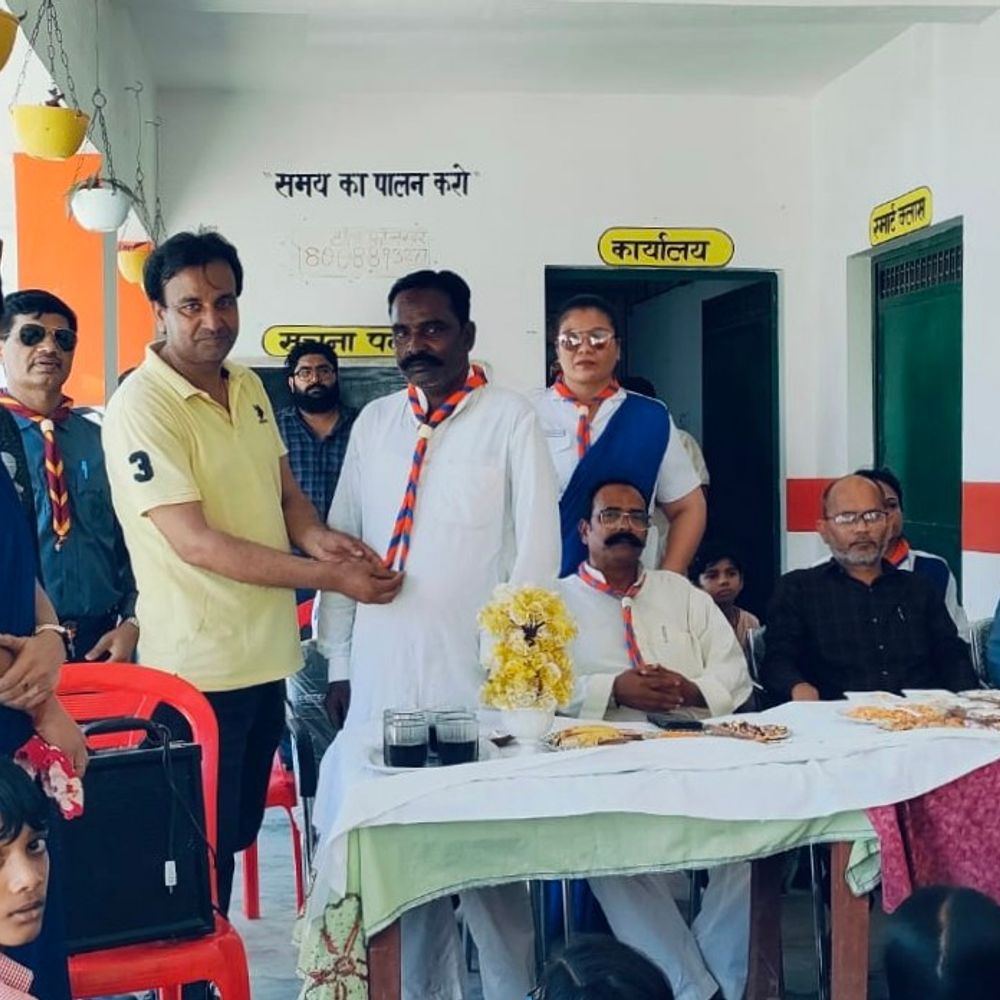 स्वार में स्काउट गाइड शिविर का समापन:बच्चों ने बिना आग के बनाया खाना, प्राकृतिक चीजों से सजाए आकर्षक टेंट