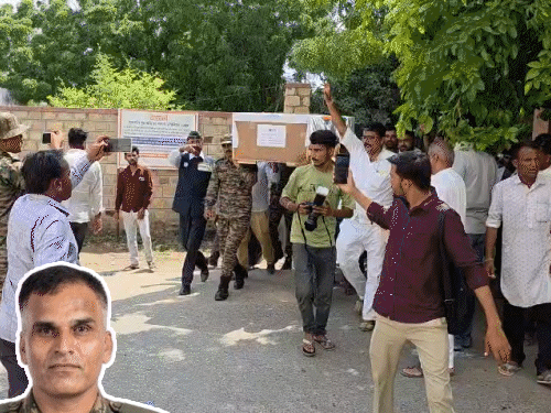 41-साल के सेना के जवान की हार्ट अटैक से मौत:2 दिन पहले छुट्टी पर घर आए थे; 4 महीने बाद रिटायरमेंट था