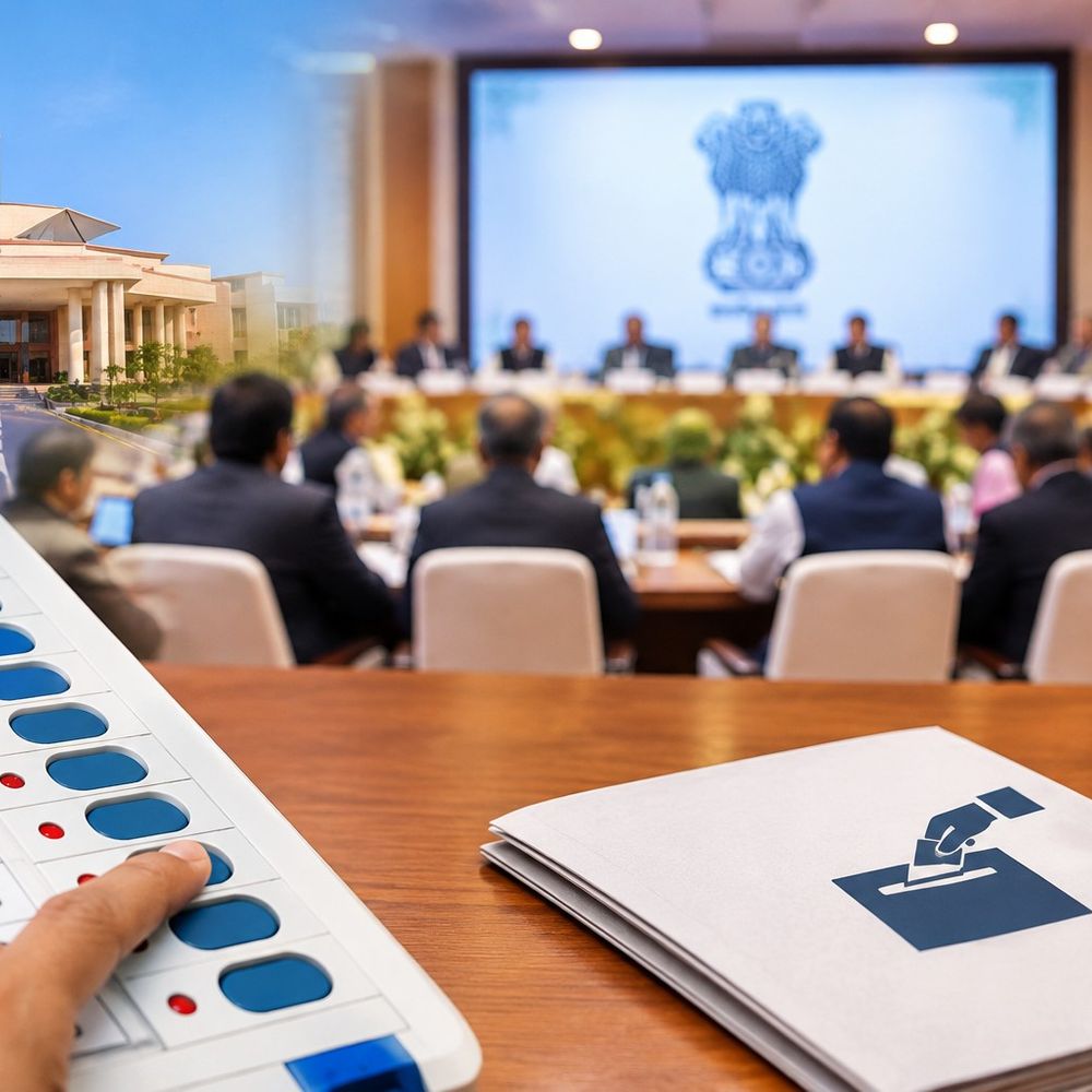 नवा रायपुर में 32वां अखिल भारतीय राज्य निर्वाचन आयुक्त सम्मेलन:पंचायत और निकाय चुनावों पर होगा मंथन, जुटेंगे देशभर के राज्य निर्वाचन आयुक्त