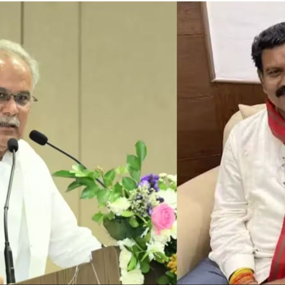 एक ही मंच से भूपेश बघेल और विजय शर्मा लाइव:पीएम आवास योजना पर खुली बहस, सीधे रखेंगे अपनी बात