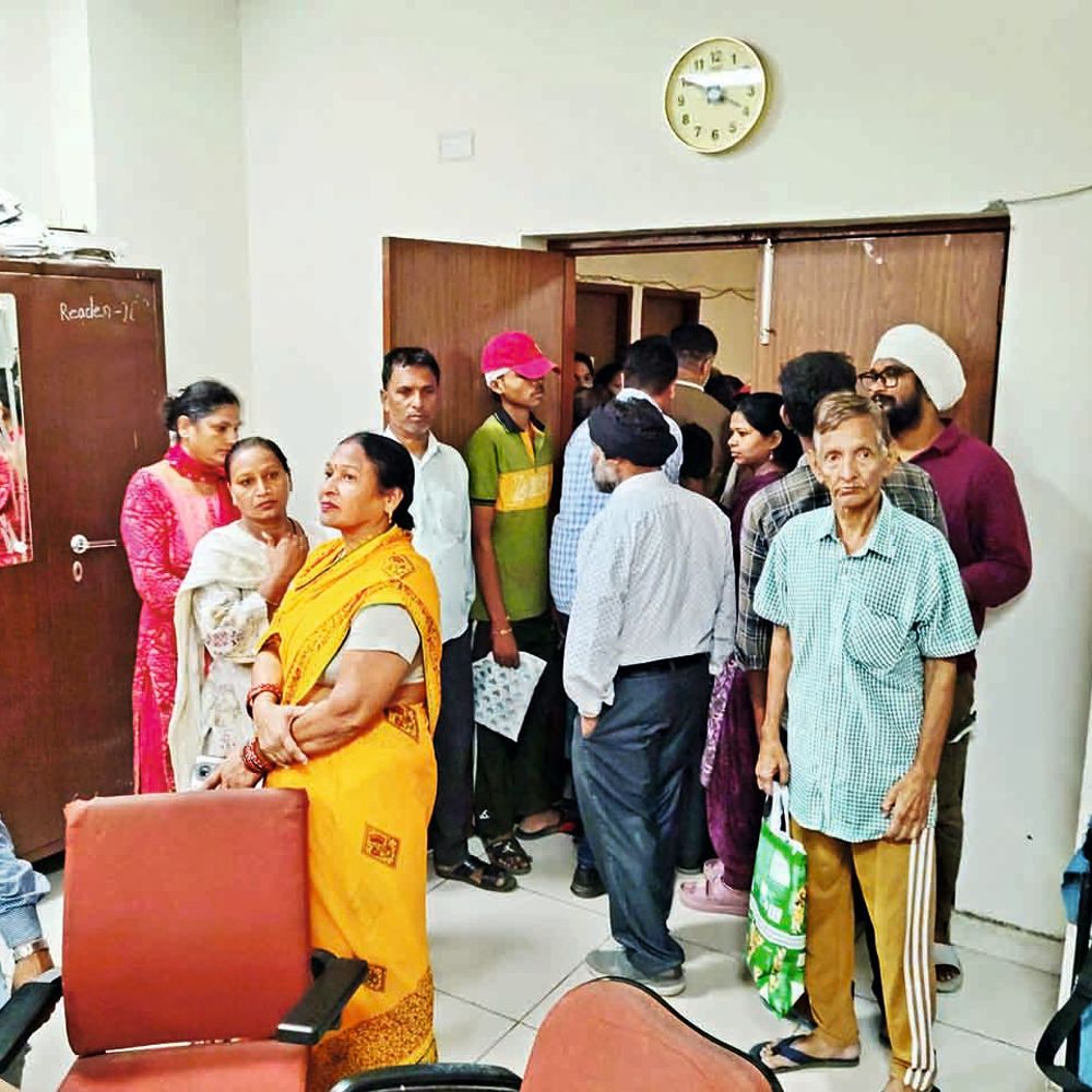 मेरे ध्यान में नहीं है मामला, रीडर से सारी जानकारी लूंगा : तहसीलदार