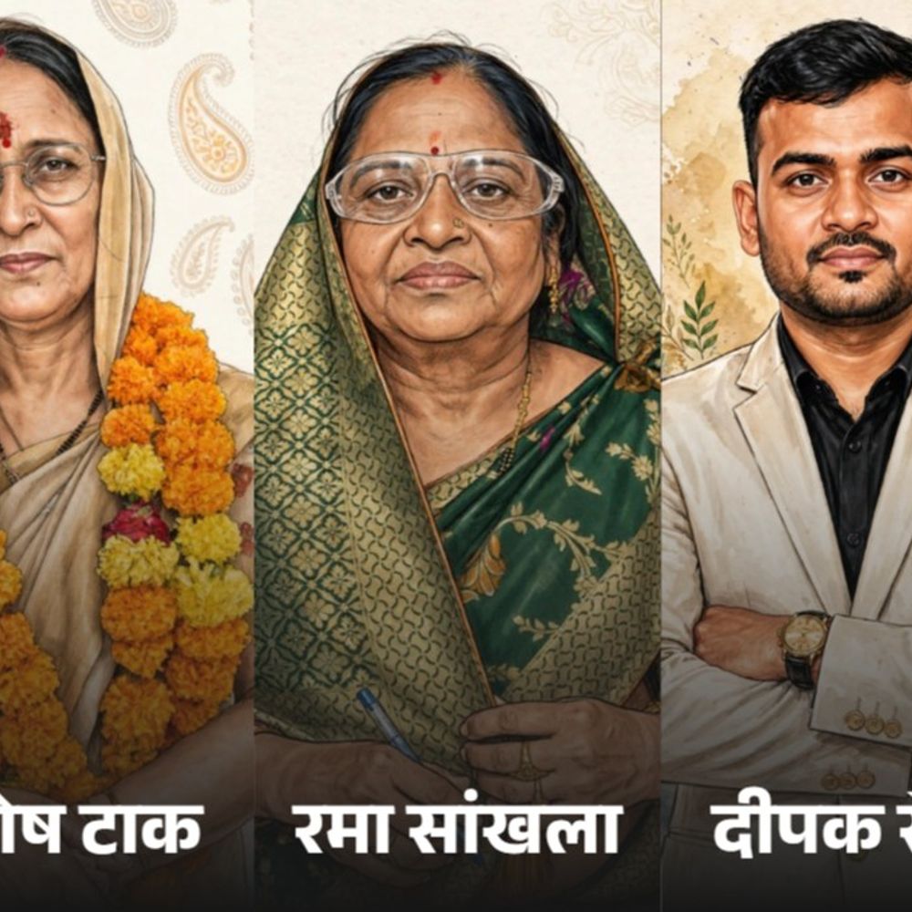नागौर सभापति के सिलेक्शन में ज्योति मिर्धा की खास भूमिका:संतोष टाक पर भाजपा में एकराय; रमा और दीपक भी मैदान में, जानें- दावेदारों की प्रोफाइल