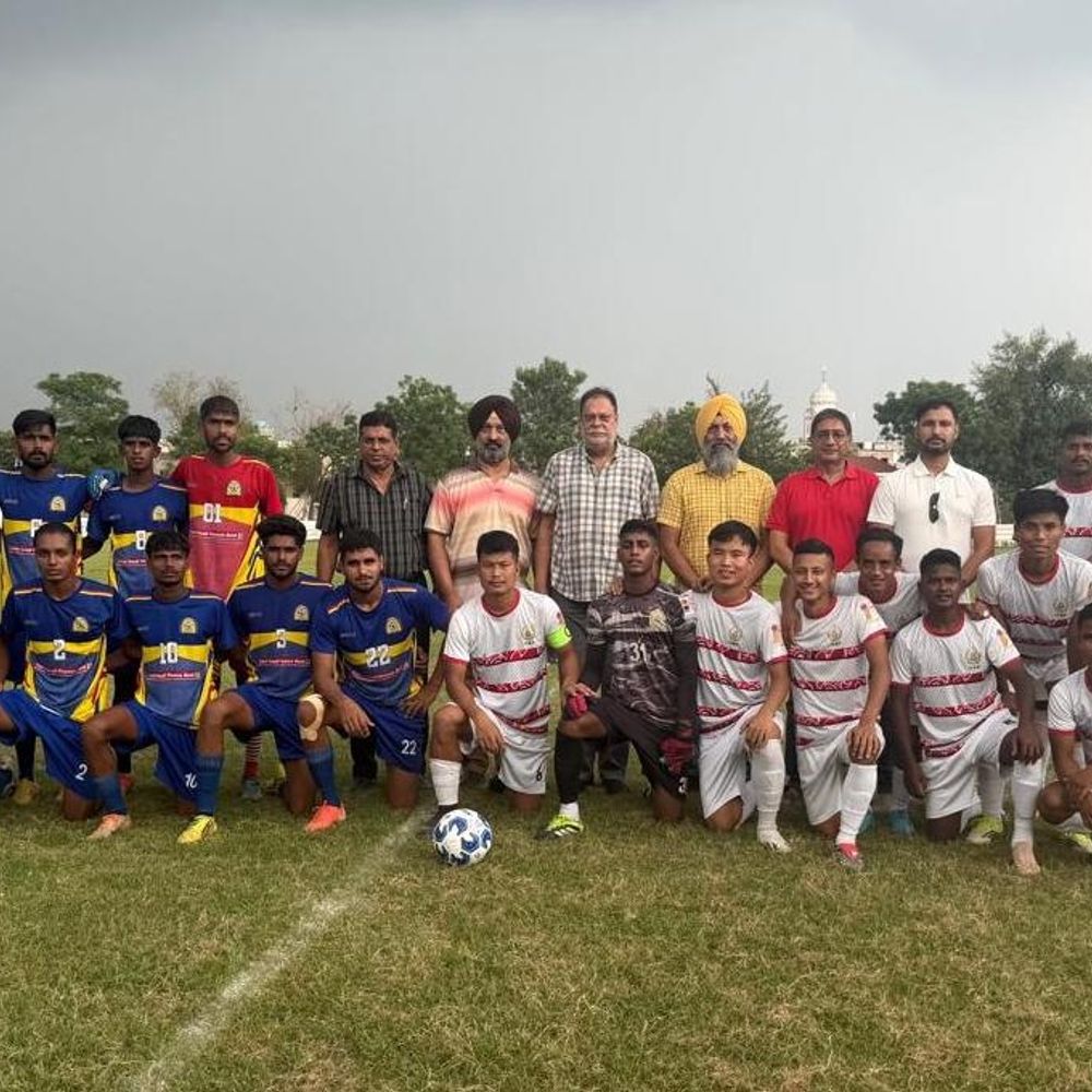 पंजाब फुटबॉल लीग...:आईटीबीपी ने गुरु फुटबॉल क्लब को 2-0 से हराया