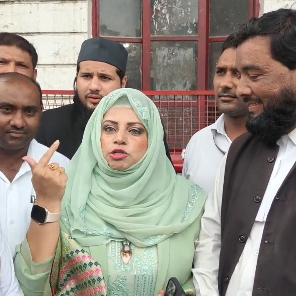 सहारनपुर में हुदा जरीवाला तारीख पर पहुंची:मस्जिद गिराए जाने पर सीएम–डीएम पर आपत्तिजनक टिप्पणी की थी, पुलिस ने गिरफ्तार किया था