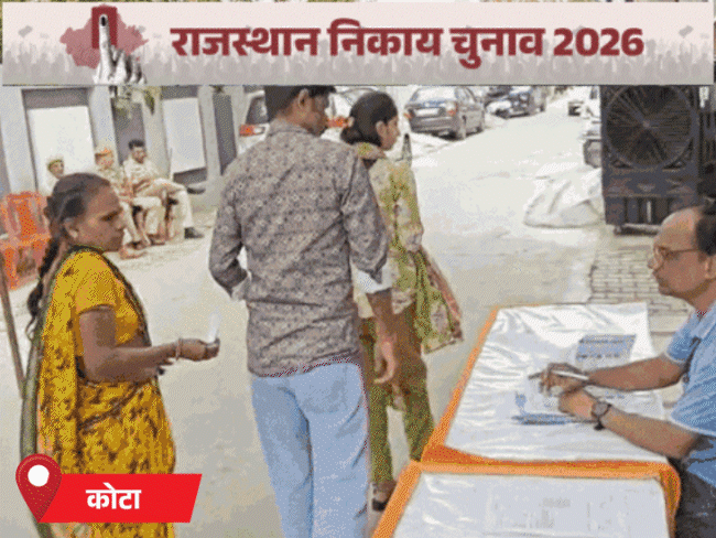 राजस्थान निकाय चुनाव की री-पोलिंग में कांग्रेस 6 सीटें जीती:भाजपा की 3 में जीत; जयपुर के पुर्नमतदान में BJP सभी 4 वार्ड हारी