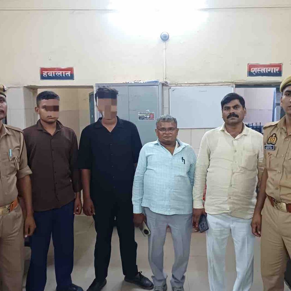 कानपुर-कम नंबर आने पर घर से 2 फुफेरे भाई निकले:मुंबई में कंपनी खोलने का सपना, ट्रेन में मिले; GRP ने परिजनों को सौंपा