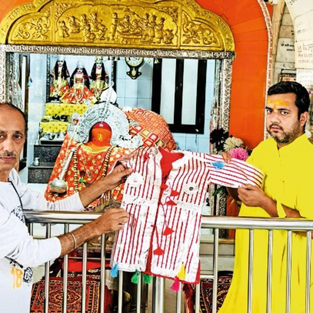 दुर्ग्याणा तीर्थ में लंगूर मेले की तैयारियां शुरू 100 से अधिक बच्चों ने लिया लंगूरी बाणा