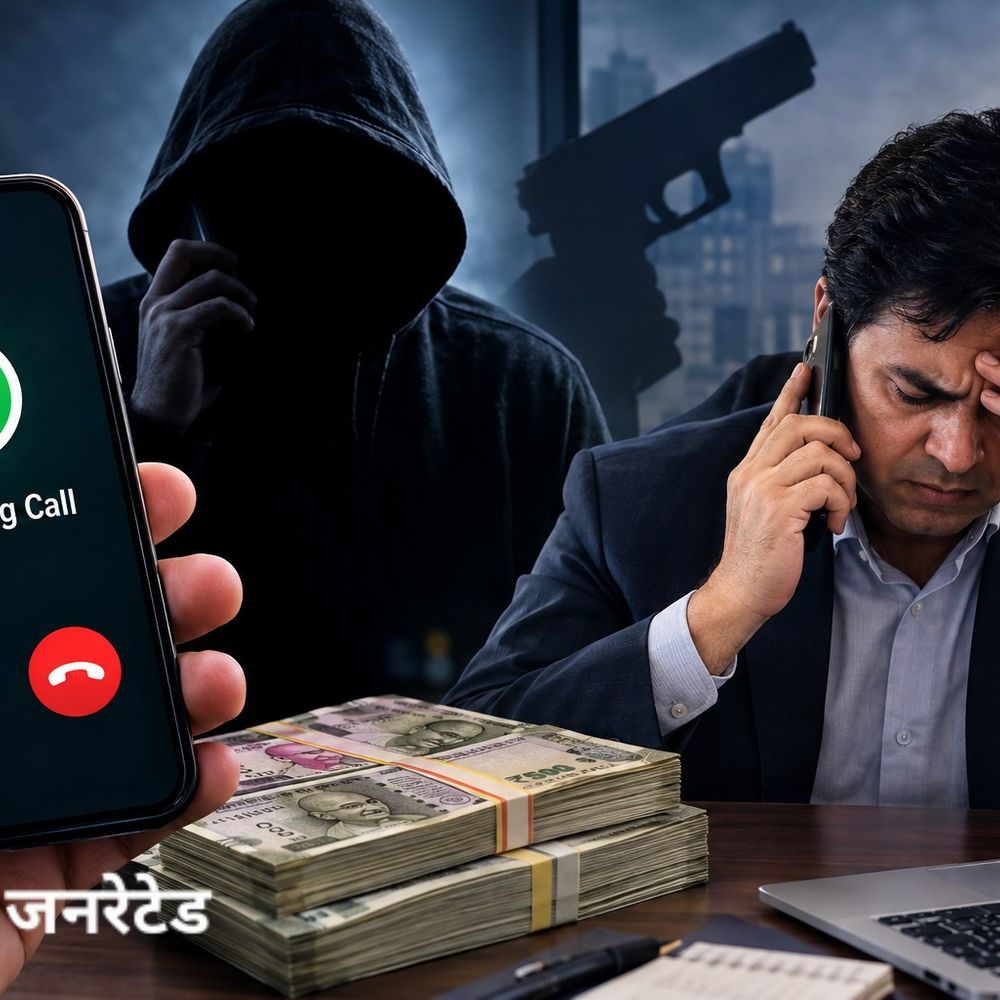 मोहाली के बिजनेसमैन से 5 करोड़ की फिरौती मांगी:लॉरेंस विश्वनोई ग्रुप के नाम आई वाट्सएप कॉल, परिवार समेत जान से मारने की दी धमकी