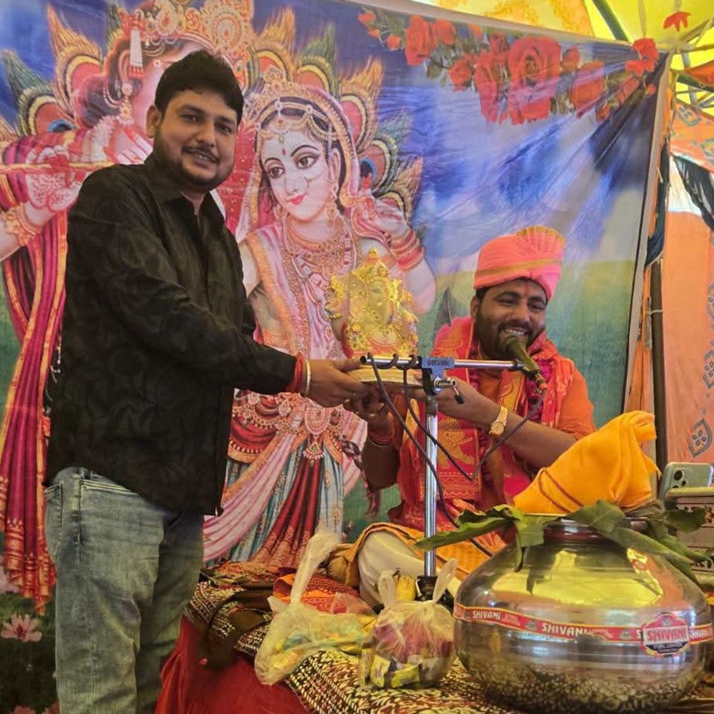 बेवर में श्रीमद् भागवत गणेश महोत्सव:धार्मिक अनुष्ठान के दौरान क्षेत्र का माहौल से आध्यात्मिक और उल्लासपूर्ण बना