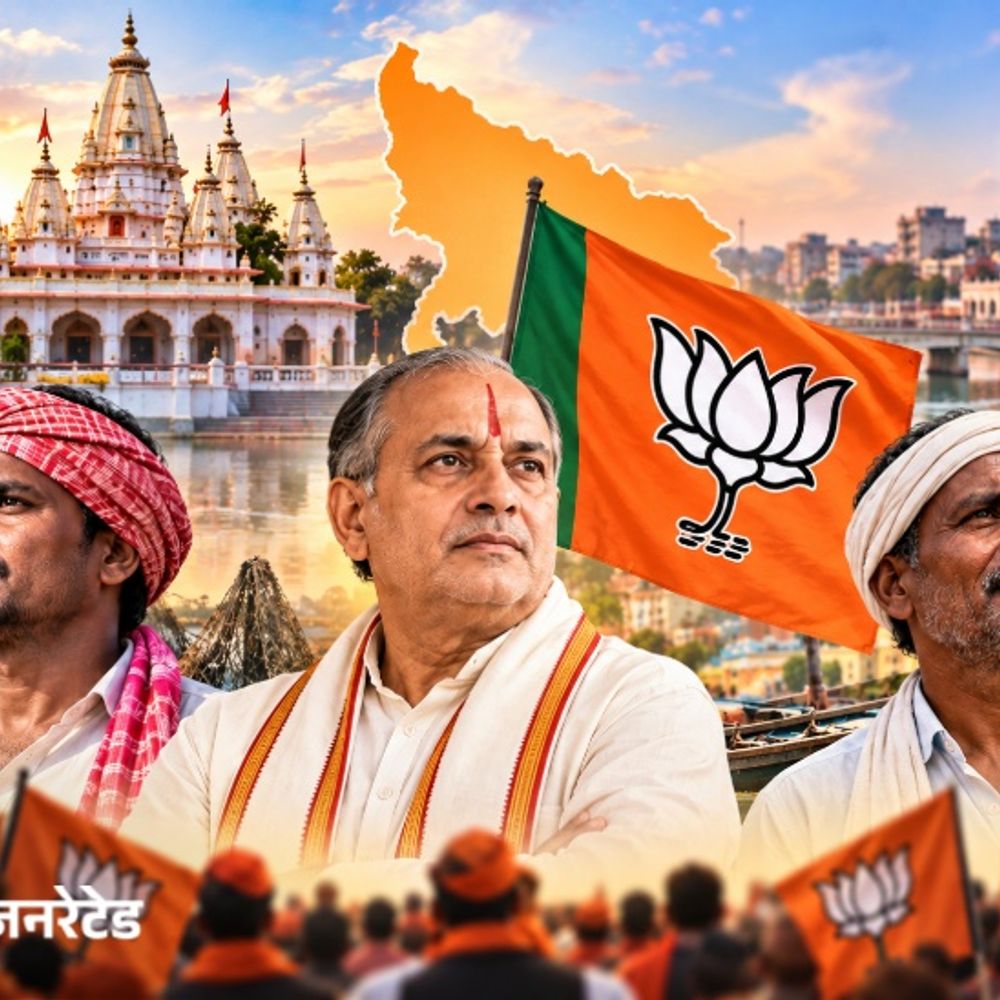 सैंथवार, ब्राह्मण, निषाद पर फोकस करेगी भाजपा:गोरखपुर क्षेत्र में प्रभावी भूमिका में हैं ये जातियां; जिला प्रभारी में 3 पंडित और 2 भूमिहार चेहरा