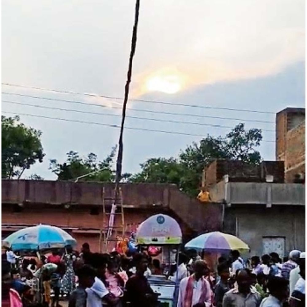 नौडीहा पंचायत में हिंदू-मुस्लिम एकता का मिसाल है छाता पर्व