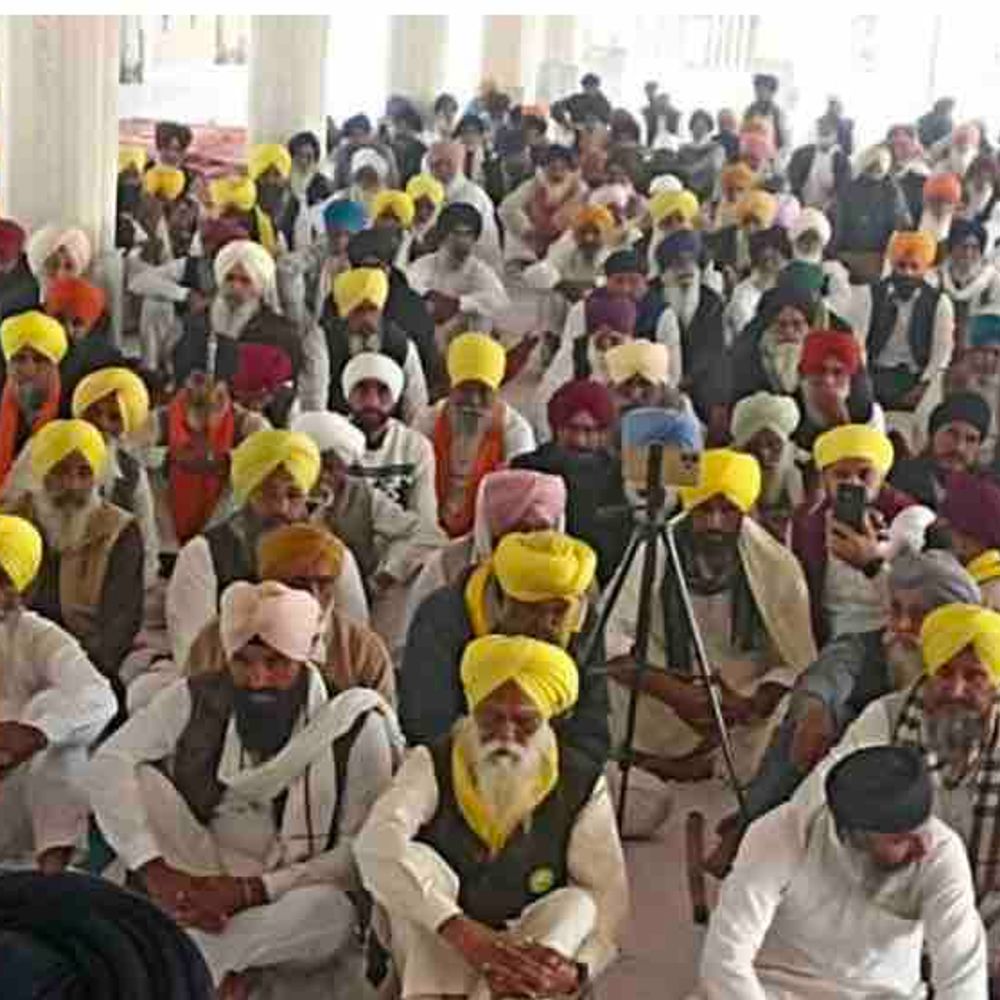 तरनतारन-ट्रेड डील-लैंड पूलिंग के विरोध में उतरे किसान:DC दफ्तरों का 5 अक्टूबर को करेंगे घेराव; CM मान के पुतले भी फूंकेंगे