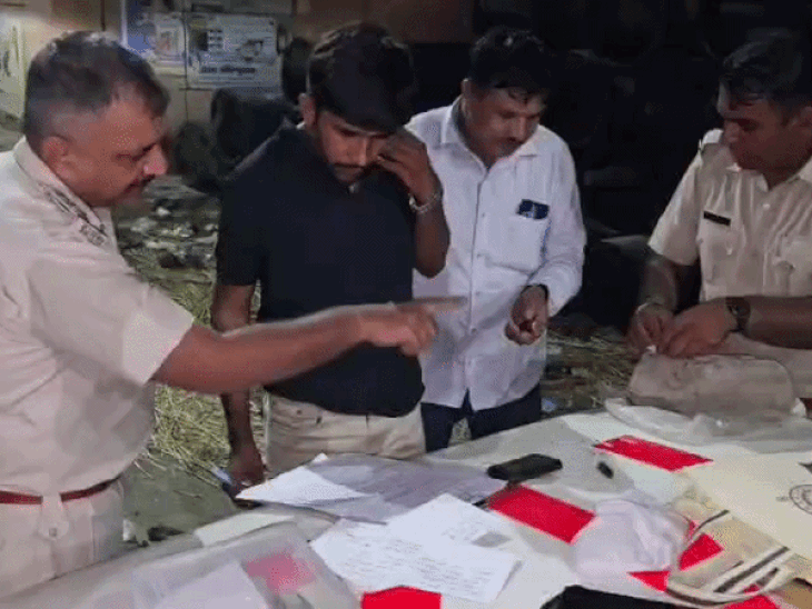 इंदिरा सर्किल पर ड्रग्स के साथ युवक गिरफ्तार:14.86 ग्राम एमडी बरामद, आरोपी से खरीद-फरोख्त को लेकर पूछताछ जारी