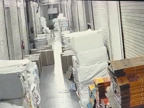 सूरत में कर्मचारी ने ₹24 करोड़ का सामान फूंका:मालिक ने वेतन का ₹10000 नहीं दिया तो ₹150 के पेट्रोल से मार्केट में आग लगाई