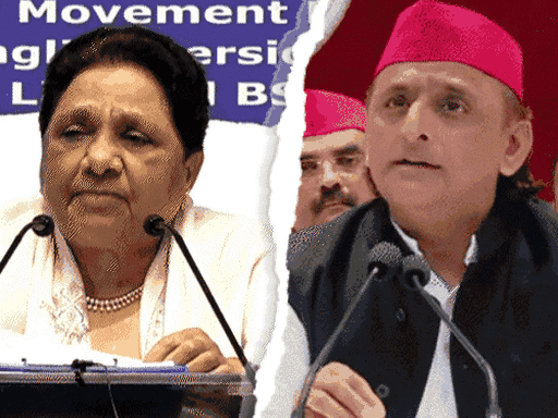 अखिलेश पर भड़कीं मायावती, पूछा- मुसलमानों से भरोसा उठ गया?:PDA रथ भगवा रंग में रंगा, मुसलमान ब्राह्मणों की तरह बसपा के साथ आ रहे