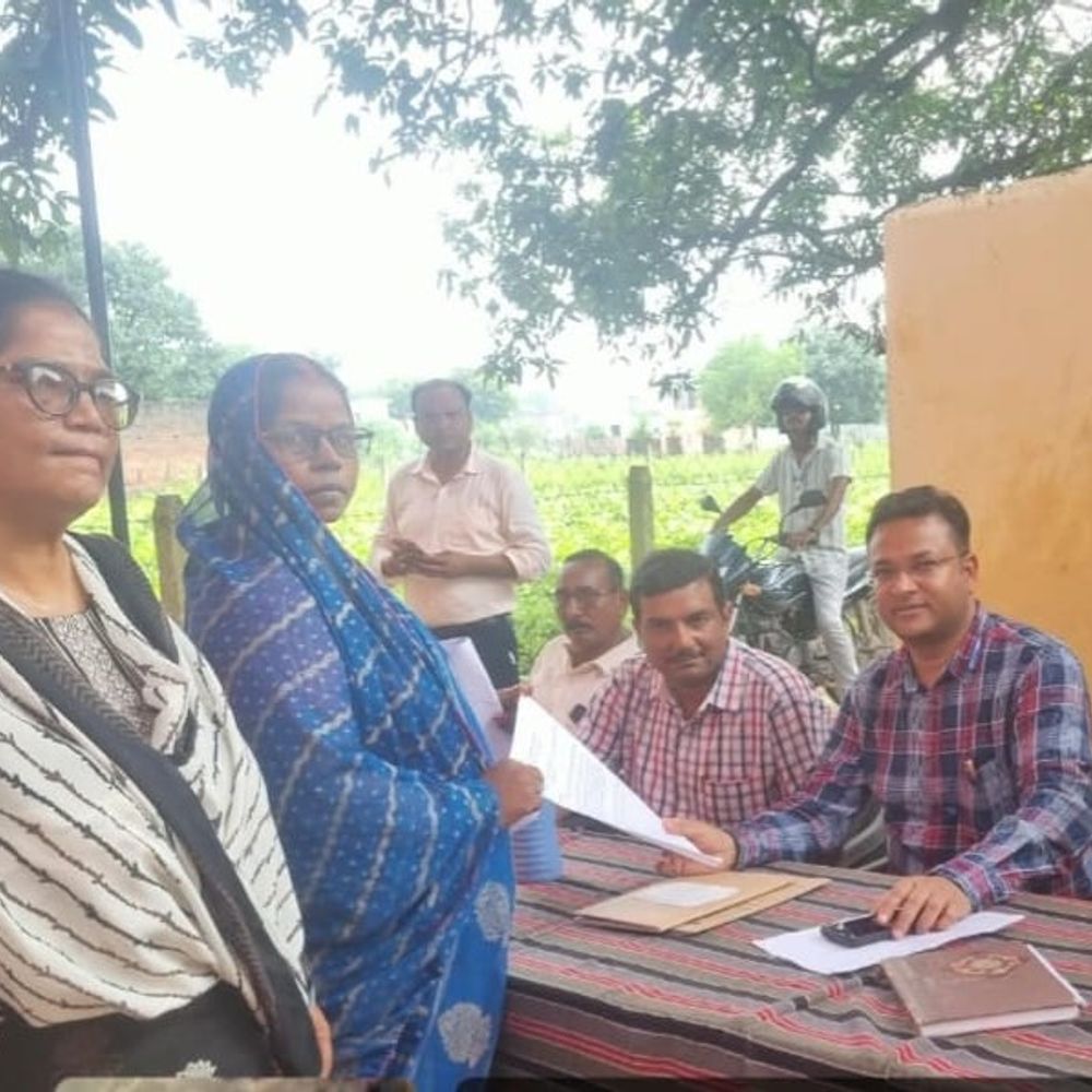 टेऊंगा ग्राम पंचायत में इंटरफेस कार्यक्रम:महिलाओं को समस्याएं प्रमुखता से उठाने के लिए किया प्रेरित