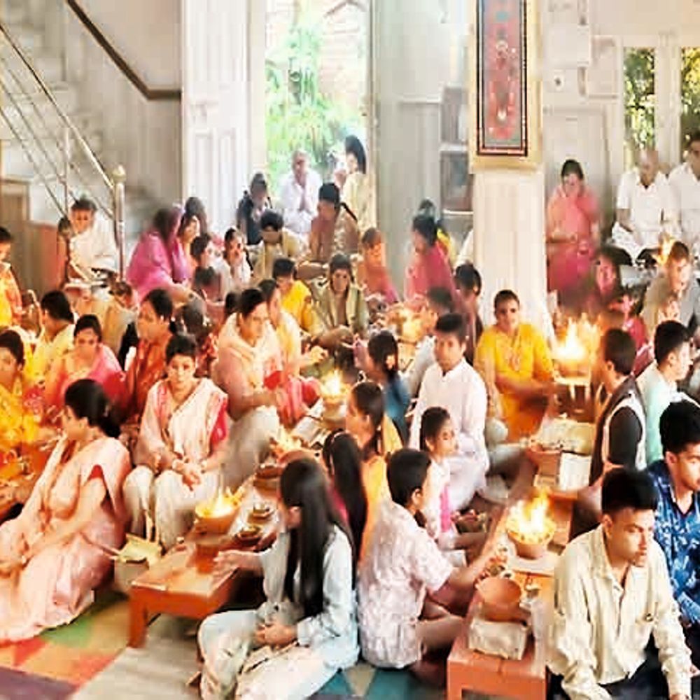 दशलक्षण महापर्व के छठे दिन जैन समाज ने लिया संयमित जीवन का संकल्प