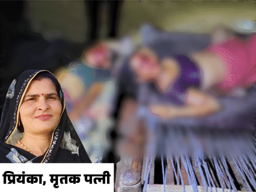 पति ने पत्नी और सास की सोते वक्त हत्या की:सिर पर हथौड़ा मारा; एटा में 25 साल पहले शादी, फिर भी शक करता था