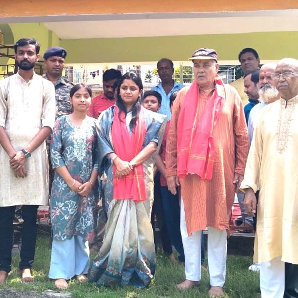 दुर्गापूजा : भवानीपुर साइड में हुआ भूमि पूजन
