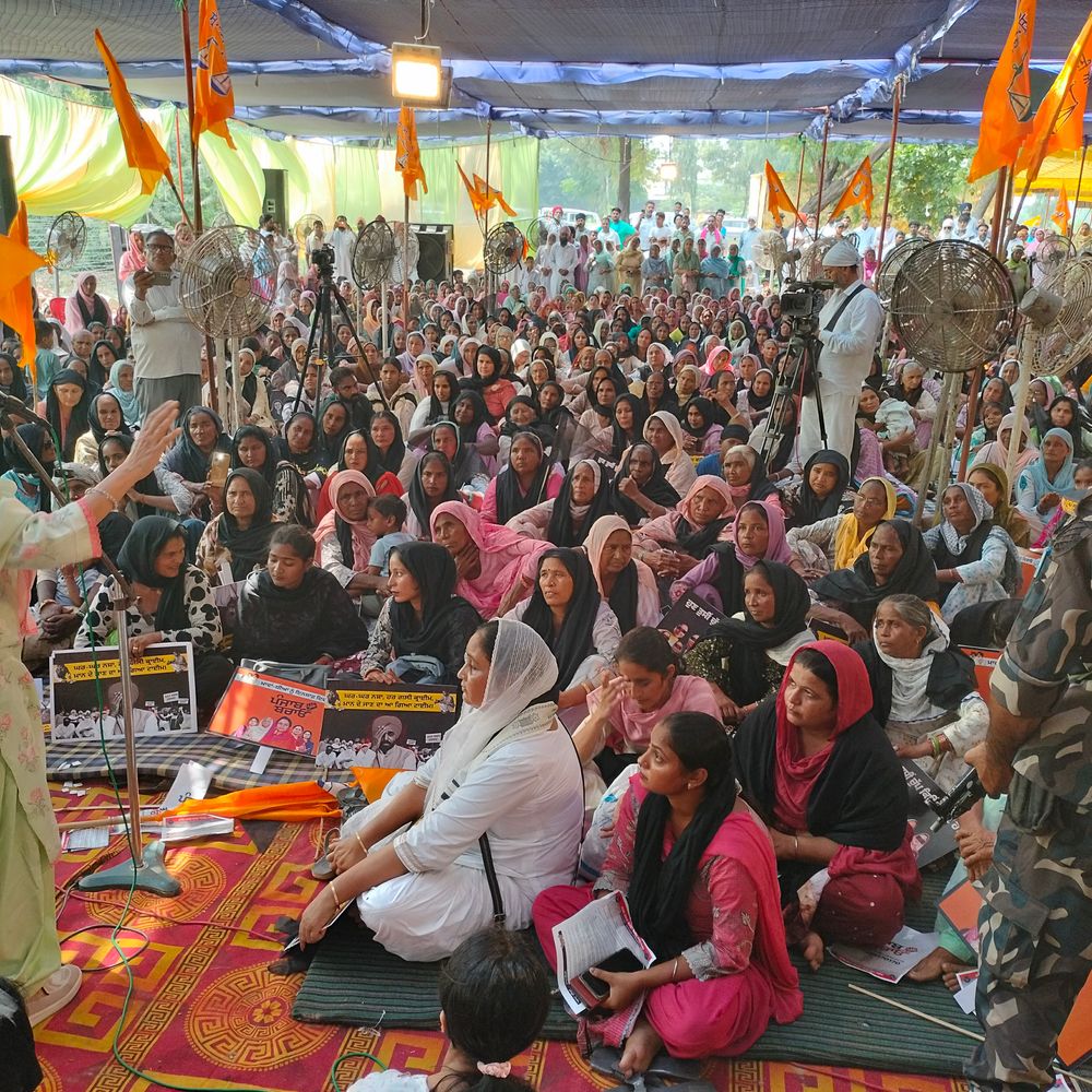श्री मुक्तसर साहिब में SAD ने न्याय मार्च निकाला:हरसिमरत बादल ने AAP सरकार को घेरा; कहा-पंजाब में कानून व्यवस्था की हालत खराब