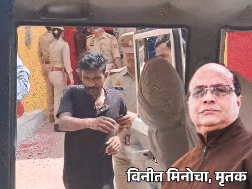 जेल से थाना पहुंची दवा कारोबारी की हत्यारोपी बहू:कानपुर पुलिस ने तीनों हत्यारोपी को 24 घंटे की रिमांड पर लिया, पति से आमना-सामना होगा