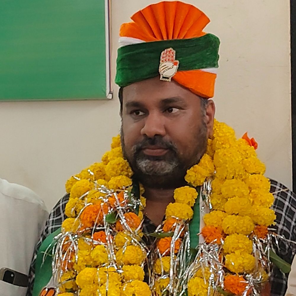 उपसभापति नहीं बनाने से नाराज महेश तेली ने कांग्रेस-ज्वाइन की:सबसे ज्यादा वोटों से जीते, तीसरी बार पार्षद बने; बीजेपी जिलामंत्री पद पर भी थे