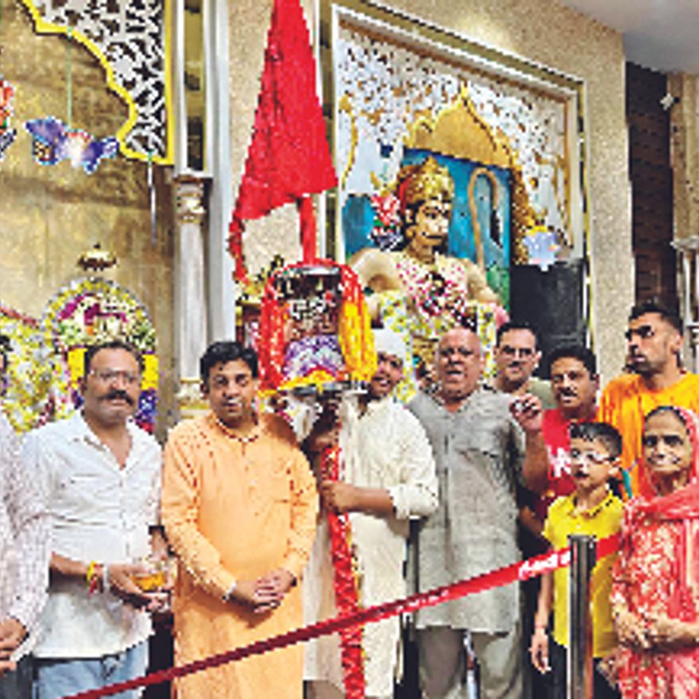 श्री बालाजी धाम में भक्तों ने श्रद्धापूर्वक भजन संध्या करवाई, भजनों से किया निहाल