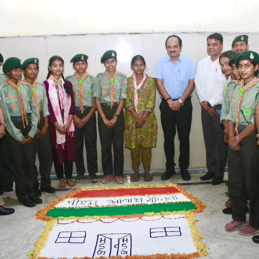 रंगोलियों में दिखा ‘विकसित भारत’ का संकल्प:योजनाओं और जनसेवा के संदेशों ने खींचा ध्यान, गढ़ पैलेस संग्रहालय में लगी प्रदर्शनी