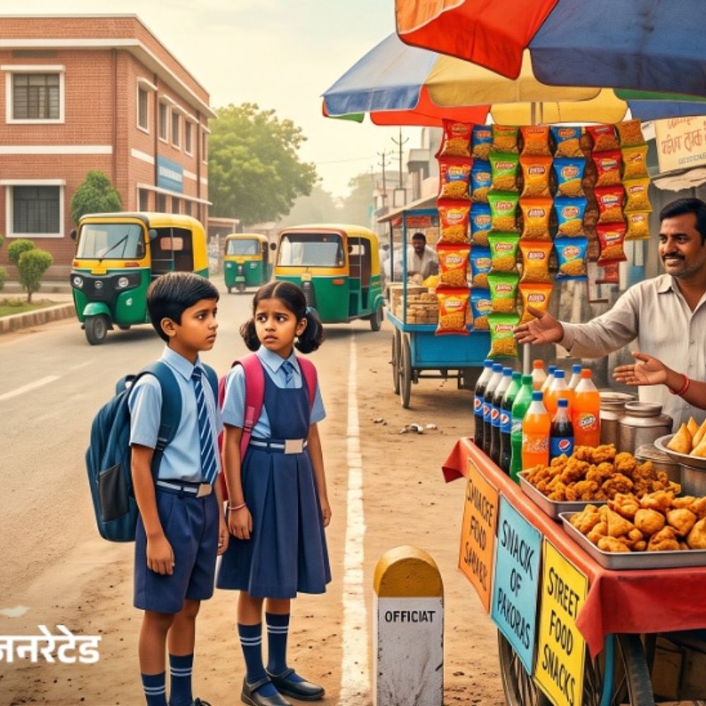 जंक फूड पर स्कूल के 50 मीटर दायरे में रोक:किस पर लागू है यह पता नहीं; 2020 में सरकार ने बनाया था कानून, प्रावधान स्पष्ट नहीं