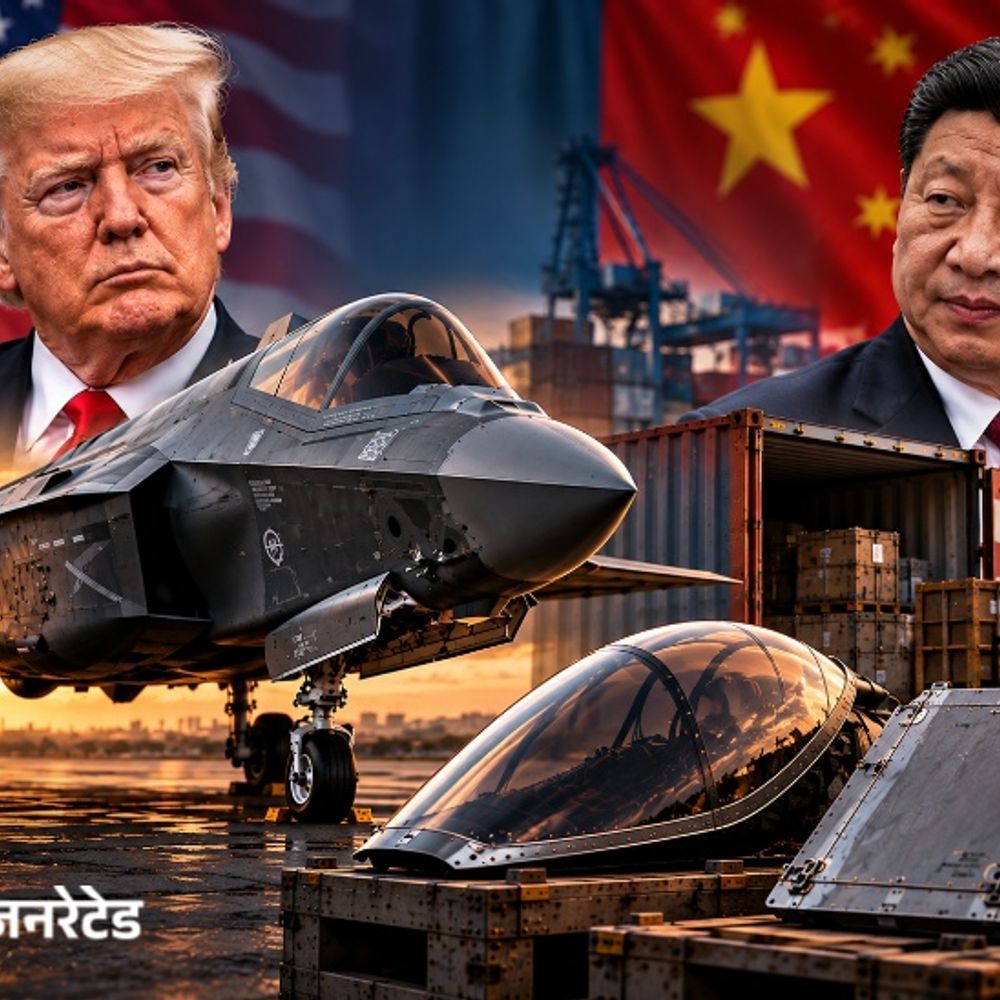 अमेरिकी F-35 फाइटर जेट के पार्ट्स चीन के हाथ लगे:ऑस्ट्रेलिया से अमेरिका जा रहे थे, हांगकांग पहुंचे; इसे रडार पर पकड़ना मुश्किल