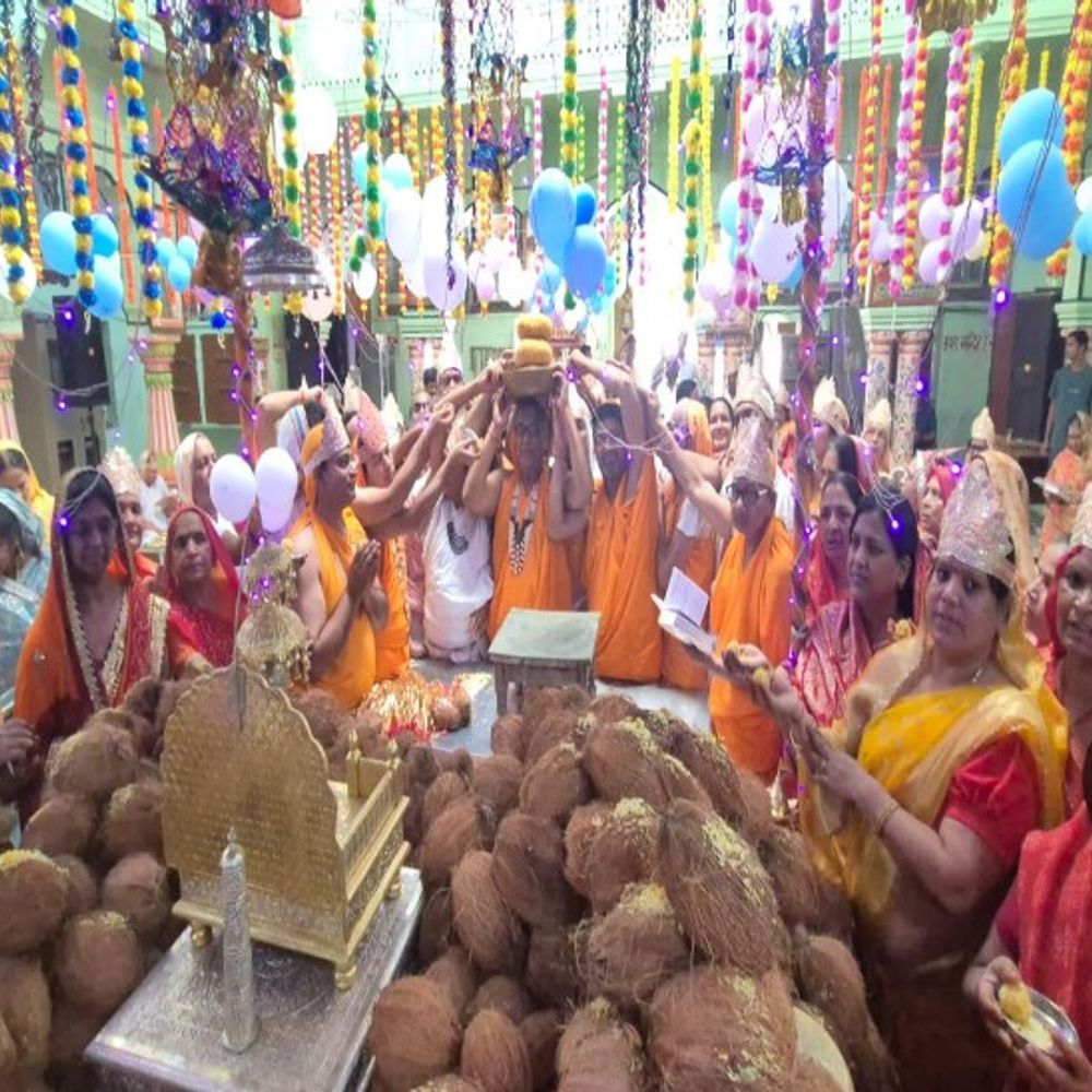 अनंत चतुर्दशी पर टोंक के जैन मंदिरों में उमड़े श्रद्धालु:मोक्ष कल्याणक पर श्रावकों ने चढ़ाया निर्वाण लड्डू; सामूहिक कलशभिषेक हुआ