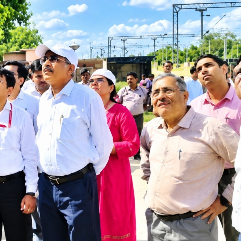 कानपुर से कासगंज तक डबल होगी रेलवे लाइन:कन्नौज में महाप्रबंधक ने विस्तारीकरण की जानकारी दी, पार्किंग एरिया में गंदगी मिलने पर भड़के