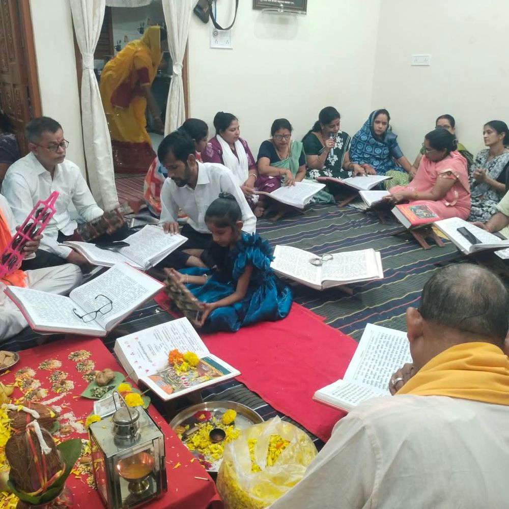 झाबुआ में भादो महीने में रामचरितमानस पाठ:29 सितंबर को पूर्णाहुति और महाप्रसादी; प्रतिभा सम्मान समारोह भी होगा