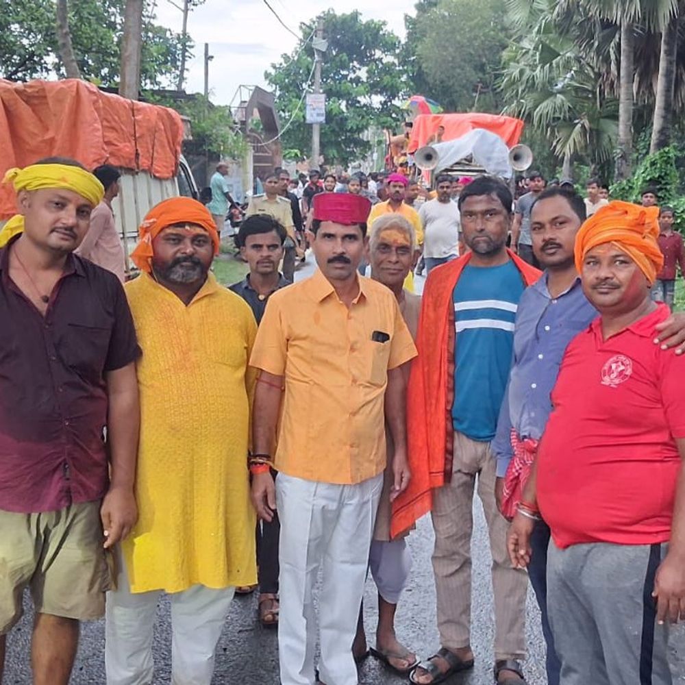 सिंहेश्वर में गणपति बप्पा को विदाई:सुखासन घाट पर जयकारों के बीच हुआ भव्य विसर्जन, 12 दिन चला उत्सव