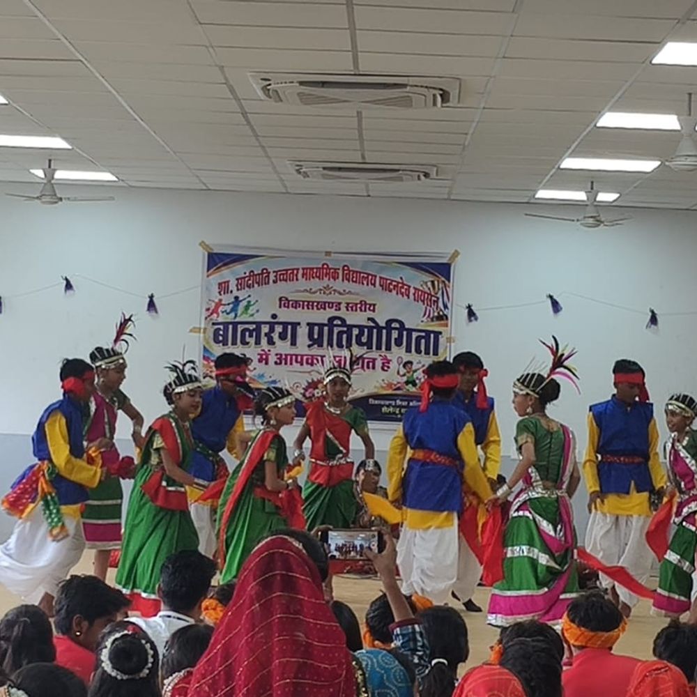 18 स्कूलों के 200 विद्यार्थियों ने दिखाई प्रतिभा:सांची विकासखंड में हुआ आयोजन, चयनित छात्र 30 सितंबर को जिला स्तर पर लेंगे भाग