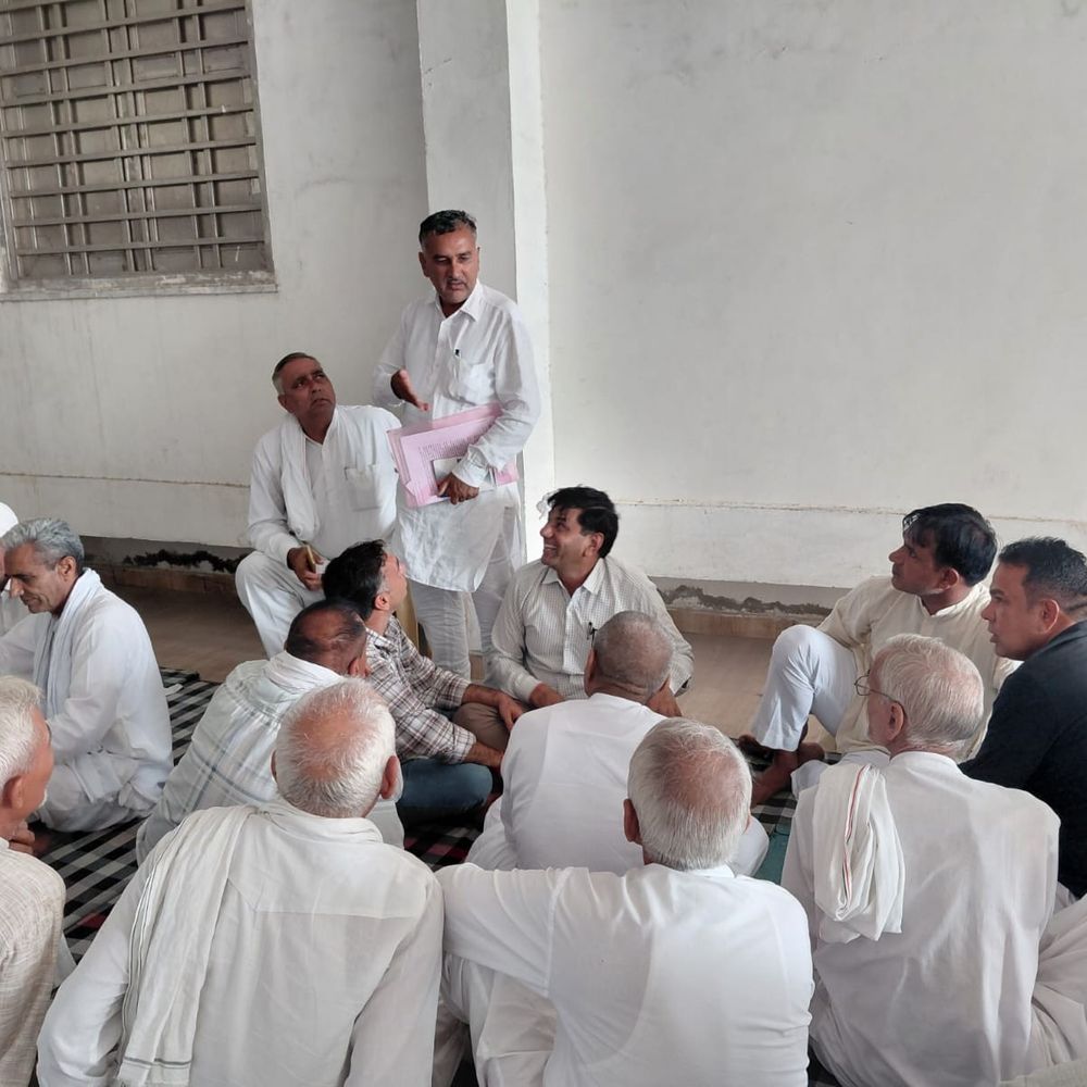उचाना में समगोत्र में विवाह का विरोध:दाडन खाप की मीटिंग, कानून में बदलाव की मांग, प्रेम विवाह में माता-पिता को नोटिस देने का सुझाव