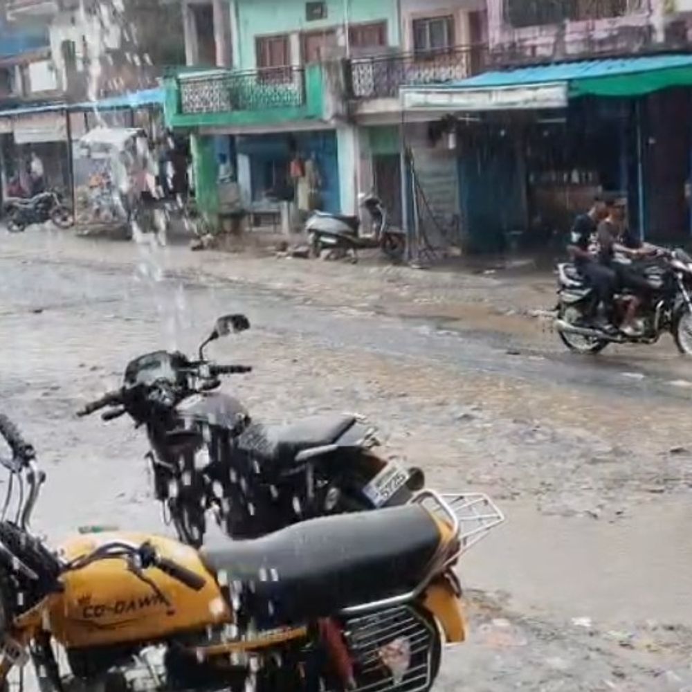 मैहर के अमरपाटन में 12 घंटों में 2.79 इंच बारिश:नदी-नाले उफान पर; पुलघटा पुल-हरनामपुर तालाब के पास जलभराव