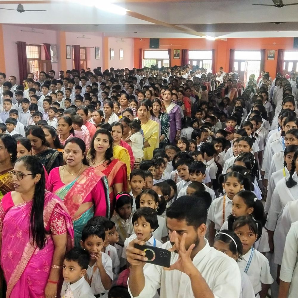 गुमला में 15 हजार लोगों ने एक साथ गाया वंदे मातरम
