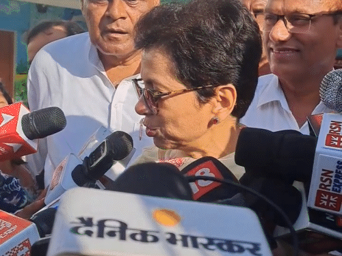 सैलजा बोली, चुनाव-आयुक्त के फैसले से विपक्ष-जनता में उठे सवाल:संस्था के प्रति लोगों का भरोसा कमजोर, लोकतांत्रिक व्यवस्था के लिए चिंताजनक विषय
