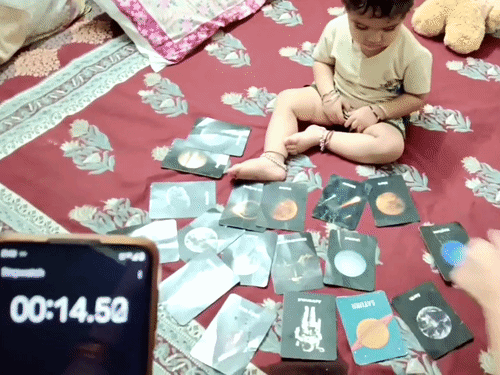 16 महीने की उम्र में बनाया वर्ल्ड रिकॉर्ड:1 मिनट 4 सेकेंड में पहचाने 8 ग्रह, नन्हे चैंपियन को 'सुपर टैलेंटेड किड' का खिताब