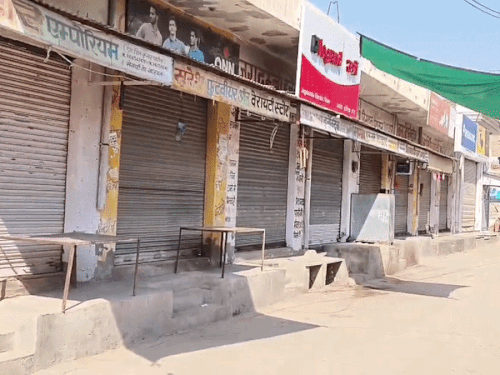 नहर के पानी को लेकर किसानों का आंदोलन:अनूपगढ़ से खाजूवाला तक बाजार बंद; रबी की फसल के लिए 8 बारी पानी की मांग