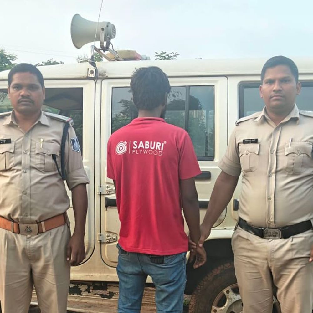 महाराष्ट्र से पॉक्सो एक्ट का फरार आरोपी गिरफ्तार:शाहपुर पुलिस ने 4 महिने बाद लातूर से पकड़ा; कोर्ट में पेश कर जेल भेजा