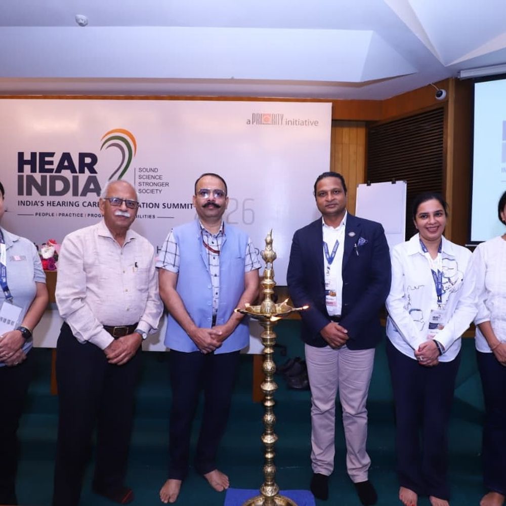 ‘हियर इंडिया’ समिट की शुरुआत:सुनने की समस्या के प्रति जागरूकता बढ़ाने, उपचार को सुलभ बनाने की तैयारी