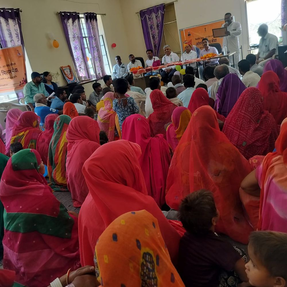 आमली आंगनवाड़ी केंद्र पर आंगन मिलन सेवा कार्यक्रम:विधायक गरासिया बोले- विकसित भारत की यात्रा आंगनवाड़ी से शुरू होती है