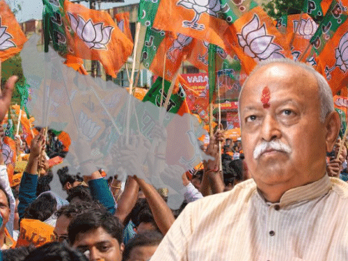 RSS की रिपोर्ट निगेटिव आई तो टिकट कटेगा:UP चुनाव की कमान खुद संभाली; 6 प्रांतों में जुटा रहा विधायकों का फीडबैक