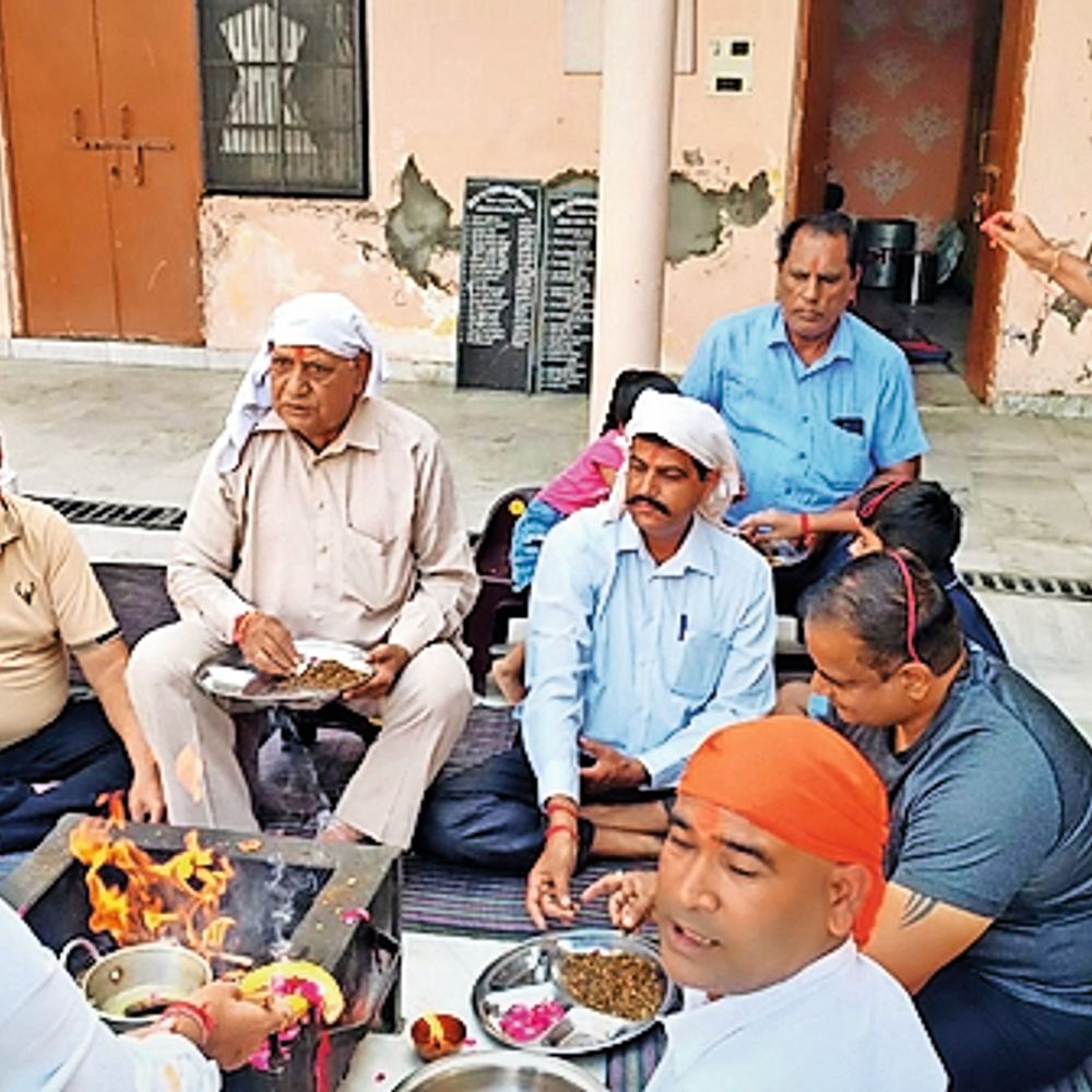 श्री रामतीर्थ में पूर्णमासी पर हवन यज्ञ