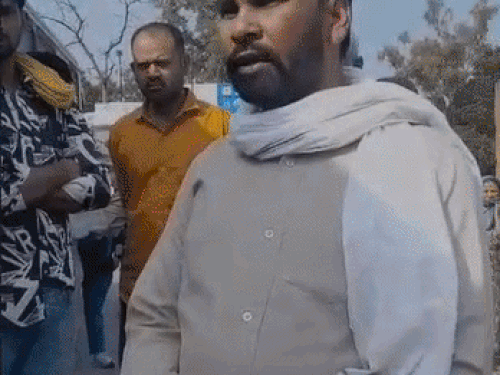 समालखा बस स्टैंड के रैंप पर फिर फंसी रोडवेज बस:पानीपत में ड्राइवरों ने जताया रोष, 2 साल से बसों के क्षतिग्रस्त होने से परेशानी