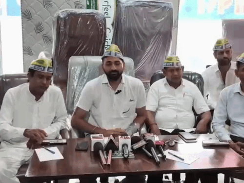 अलवर में आम आदमी पार्टी लड़ेगी पंचायत चुनाव:11 पंचायत समितियों और जिला परिषद के 262 वार्डों पर लड़ने की घोषणा